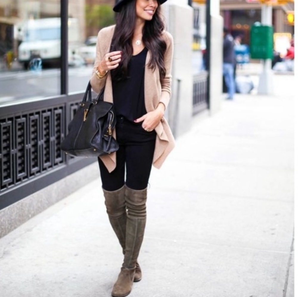 Natural Soul Taraugh Over the Knee Heeled Boots